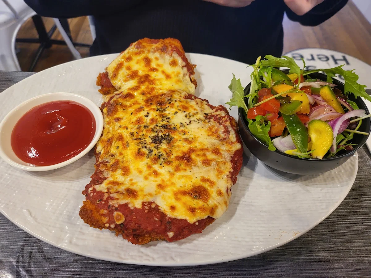 Chicken Parma, BUBBLY BEANS CAFE MIDDLE EASTERN GROCERY STORE CHELSEA