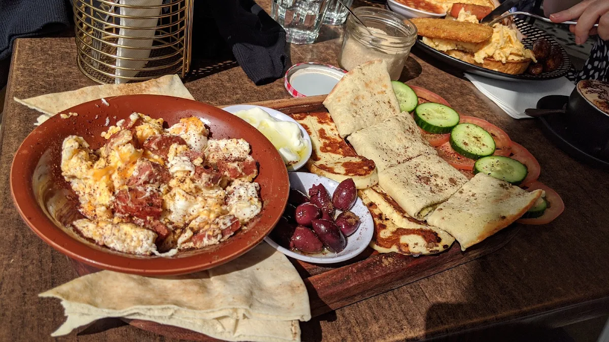 Middle Eastern Breakfast, BUBBLY BEANS CAFE MIDDLE EASTERN GROCERY STORE CHELSEA
