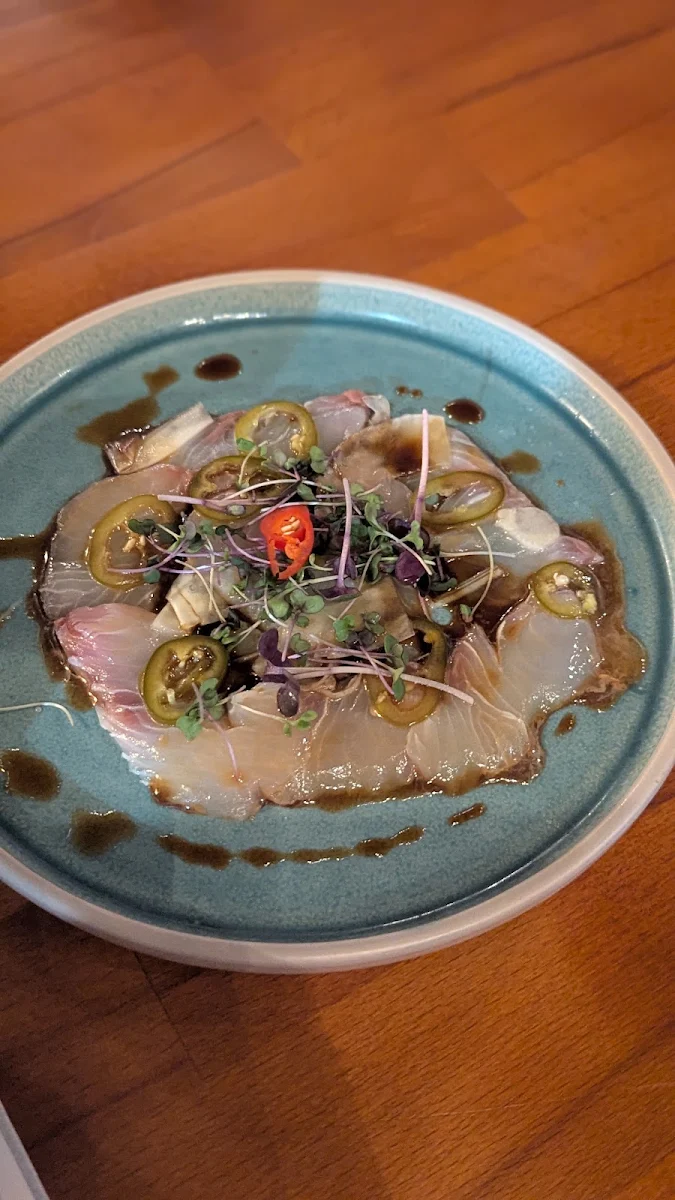Kingfish Carpaccio, Momoko Southport