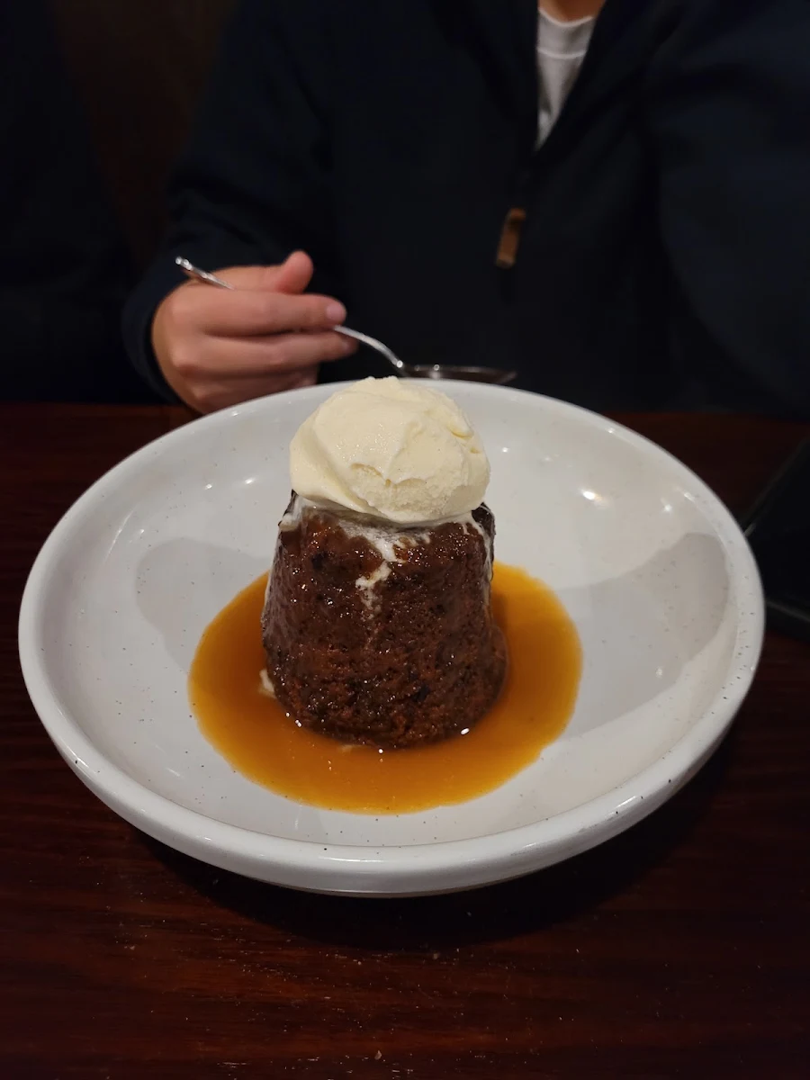 Sticky Date Pudding, Manly Grill