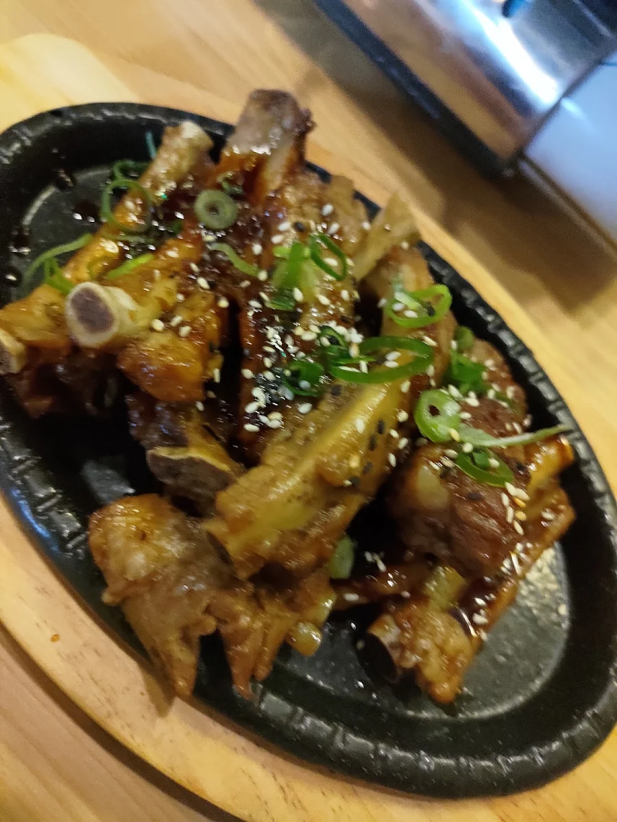 Soy Garlic Pork Ribs with Cheese