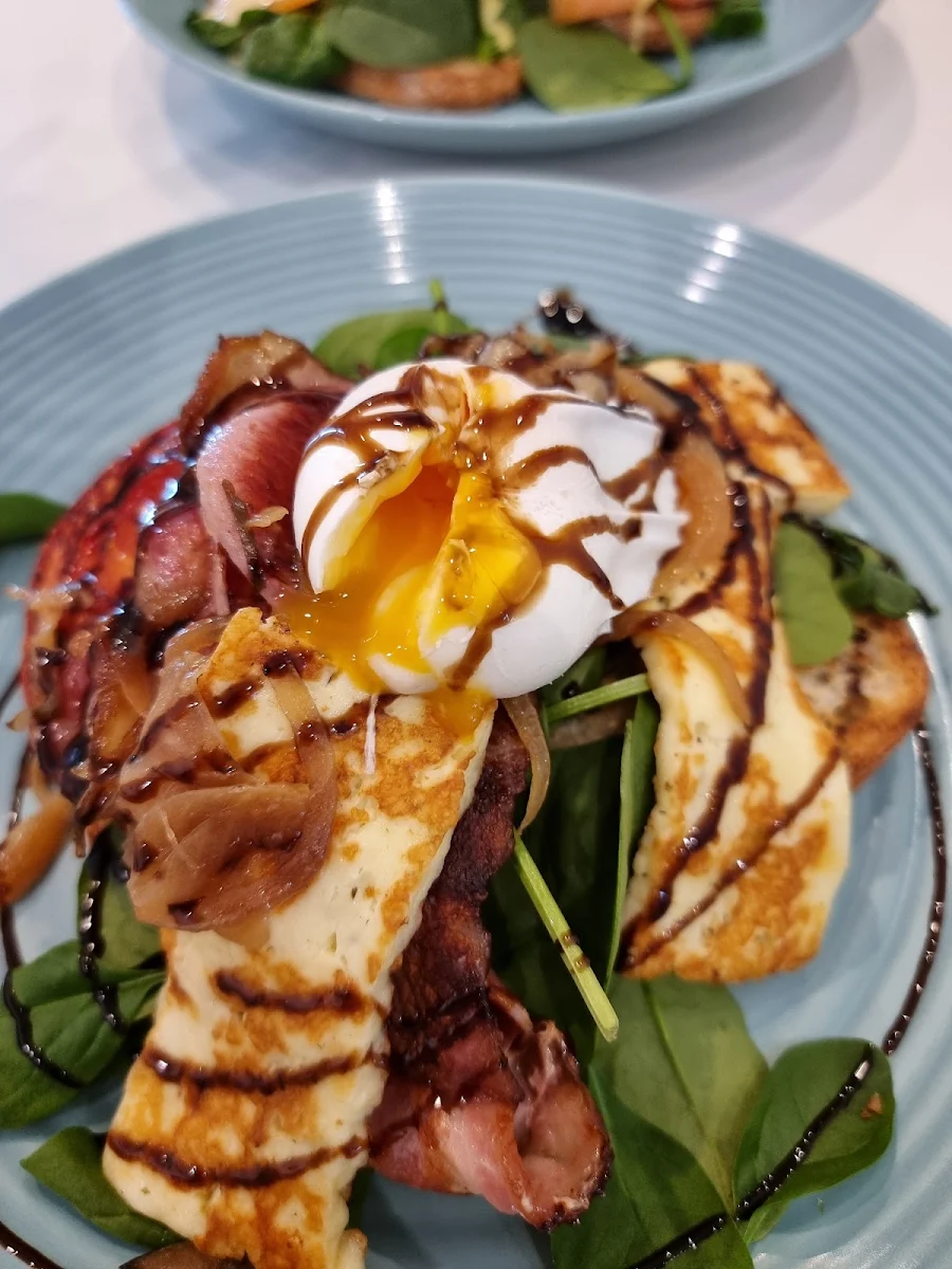 Haloumi Stack, Cafe Melograno
