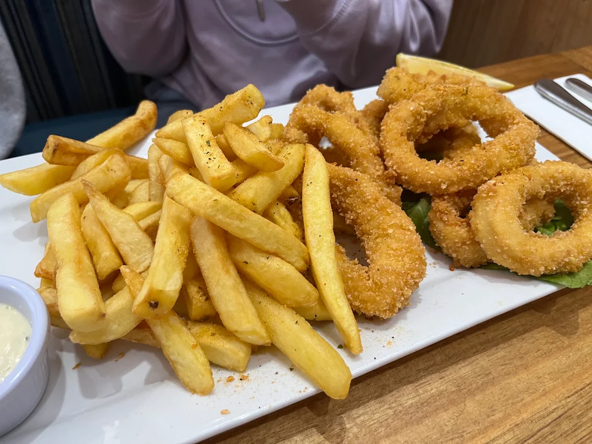 Crumbed Calamari Rings