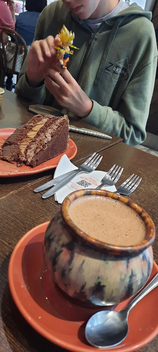 Hot Black Chocolate Devil Chocolate Cake