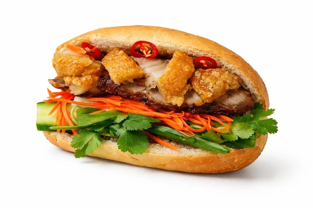 Bbq Pork Banh Mi Bánh Mỳ Xá Xíu