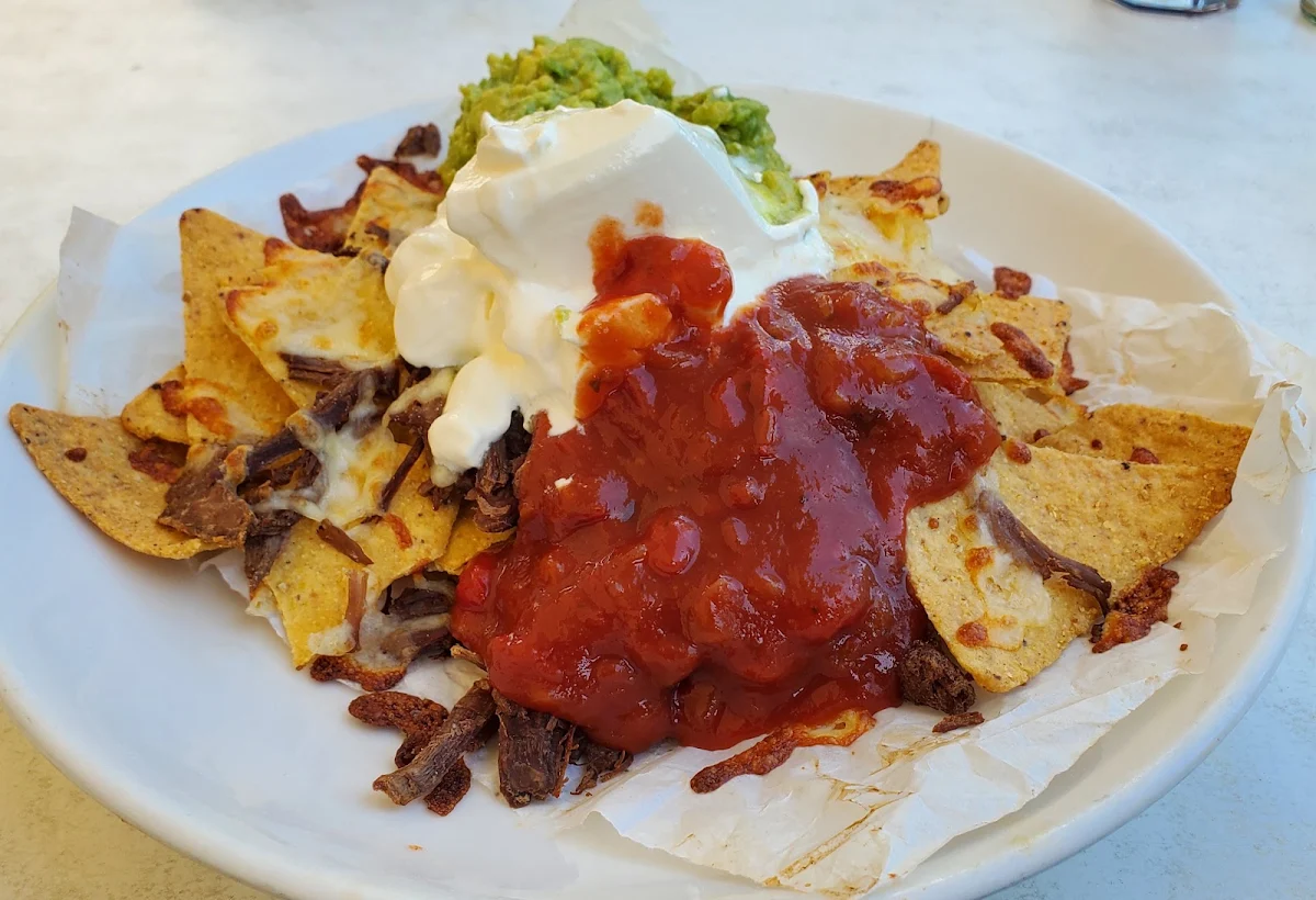 Pulled Beef Nachos, The Coffee Club - Rumba Caloundra