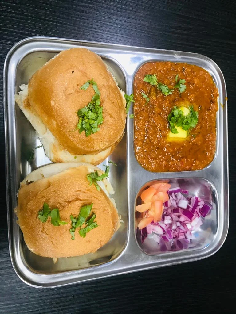 Cheese Pav Bhaji