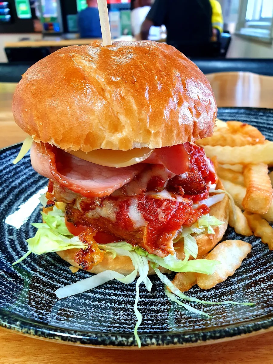 Chicken Parmy Burger
