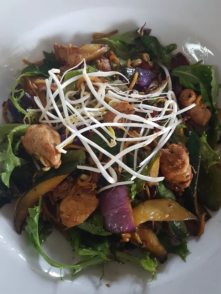 Lime Chili Coriander Chicken Stir Fry