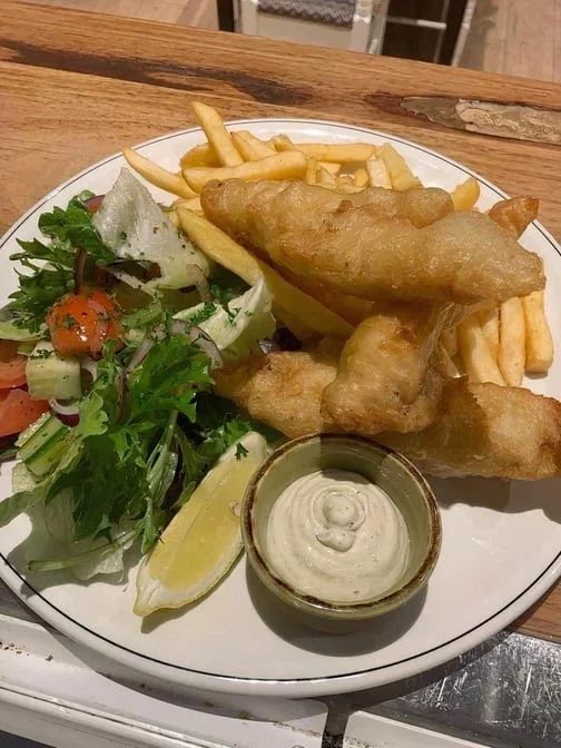 Fish & Chips, Luminous Restaurant & Bar