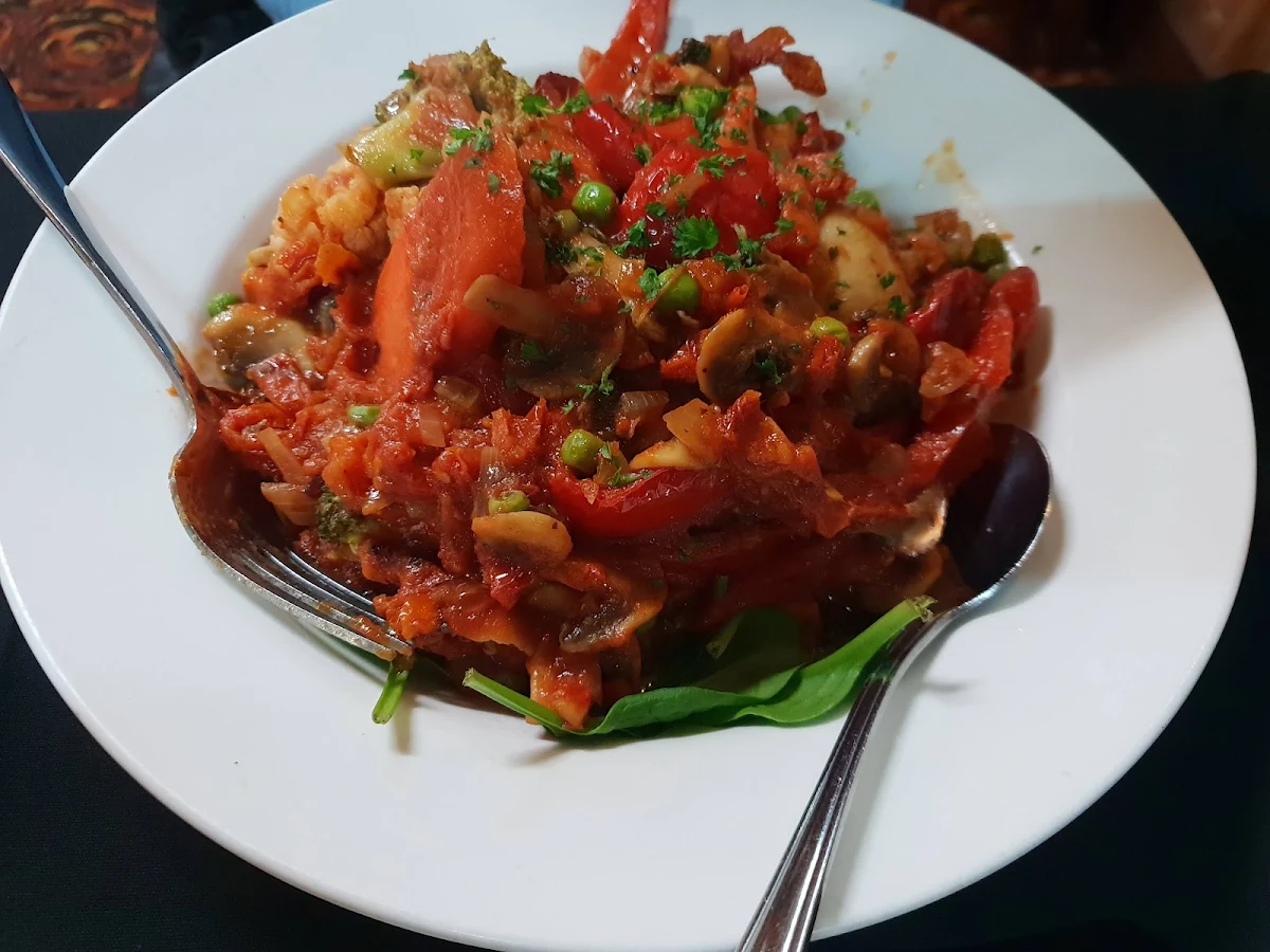 Veggie Stack, Robin Hood Hotel Strathalbyn