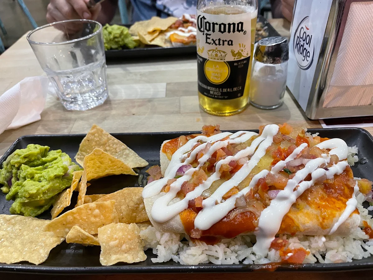 Pulled Pork Enchiladas, Burrito Bar Burpengary