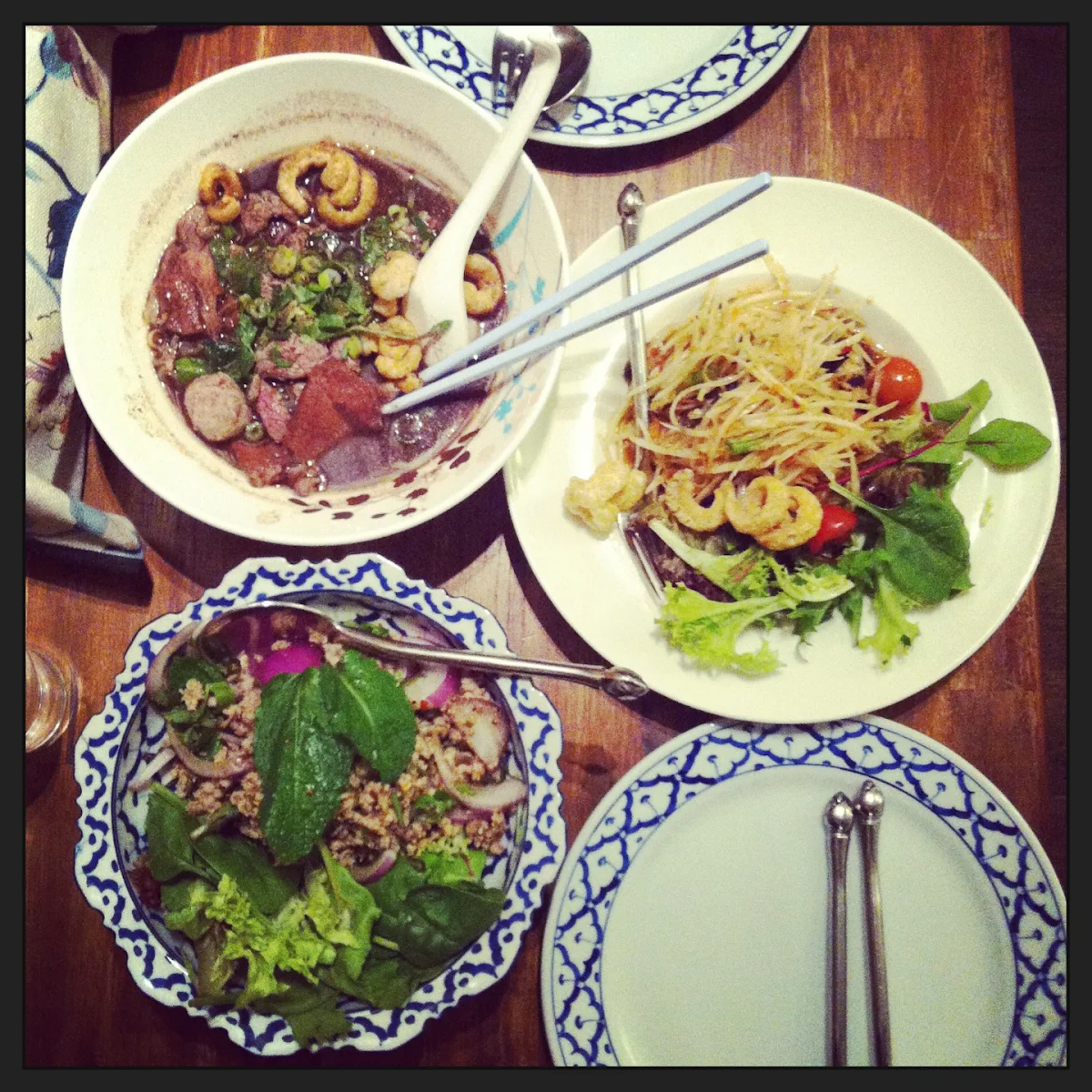 Larb Gai, Jinda Thai Restaurant