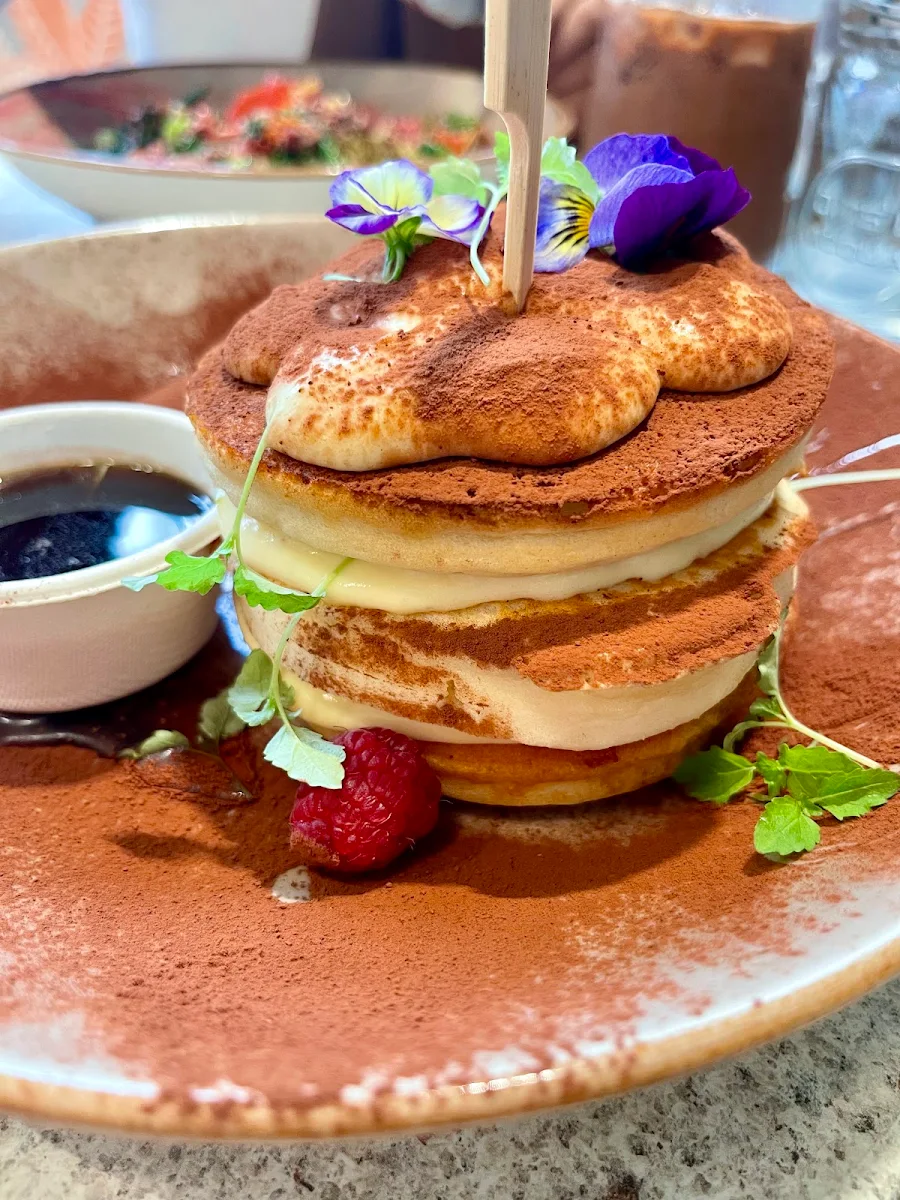 Pancakes, Flower Child Cafe Castle Towers