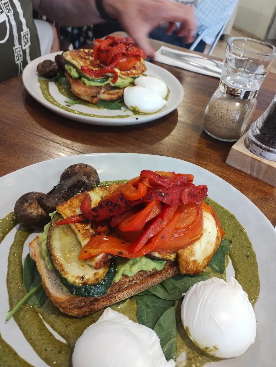 Veggie Stack, Black Alchemy Cafe