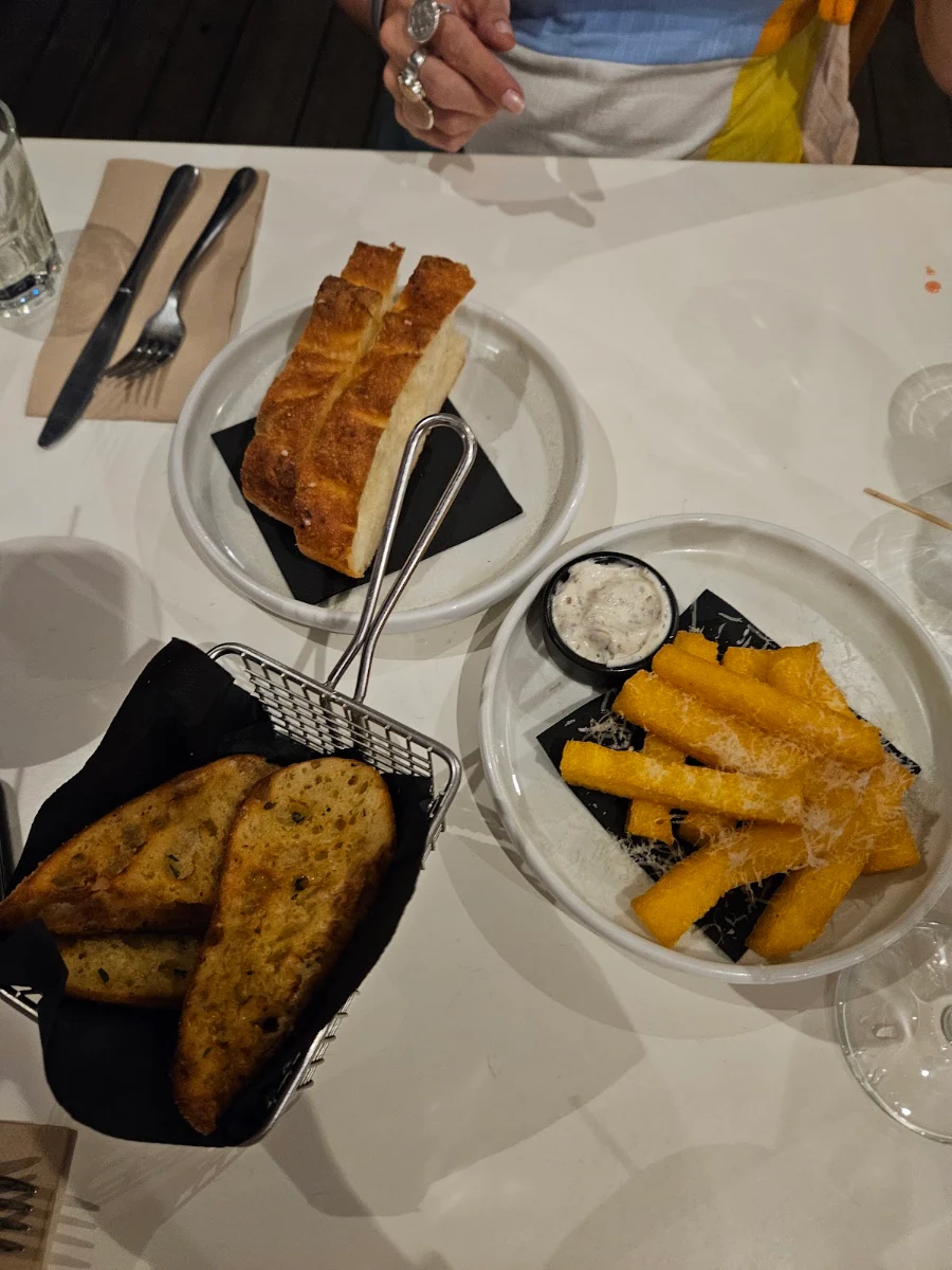 Garlic Bread Pancetta Fries
