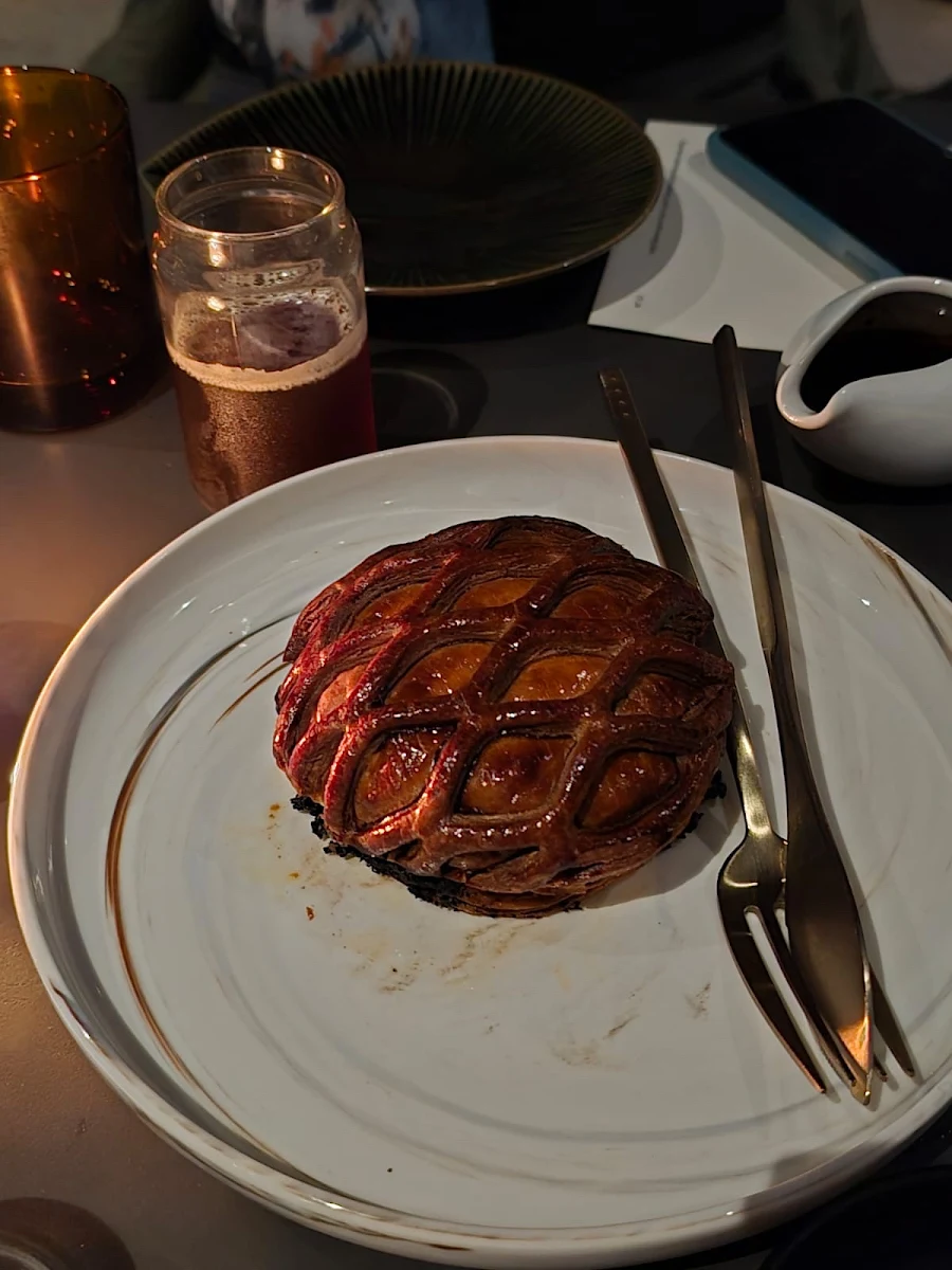 Beef Pie Tomato Sauce Sorbet