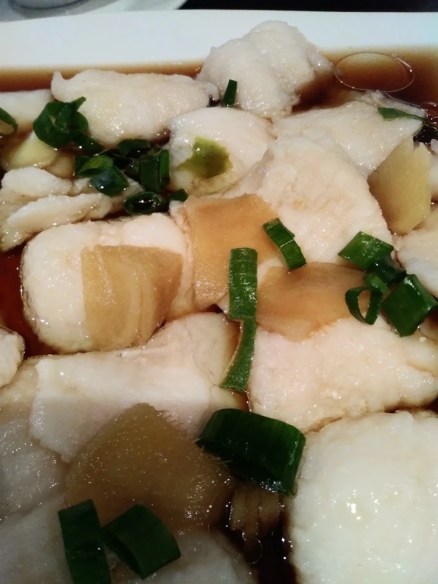 Steamed Ginger Fish, 半吨煮义Half Ton Chinese Taste