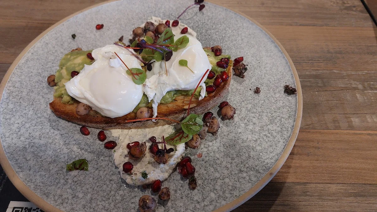 Smashed Avo, Limestone Cafe