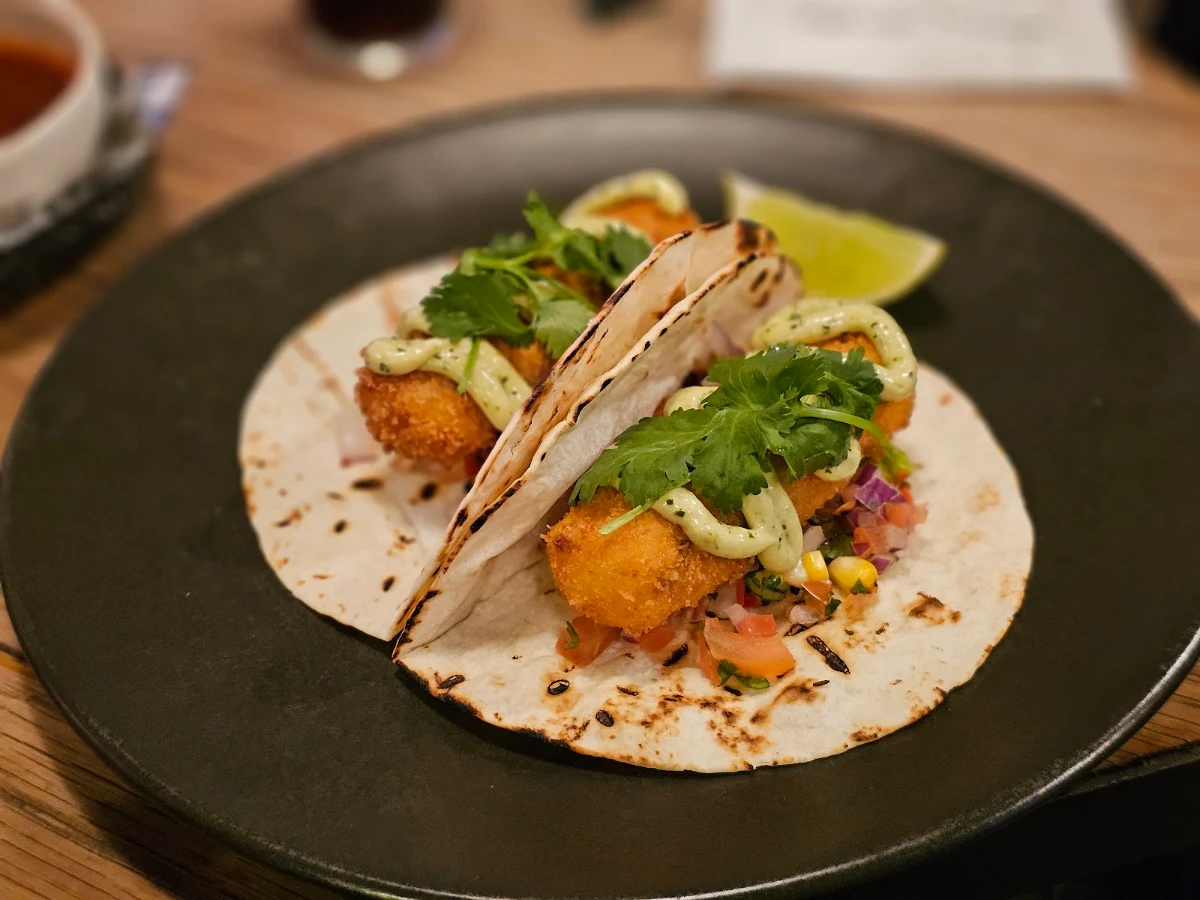 Crispy Fish Tacos, Whitfords Brewing Company
