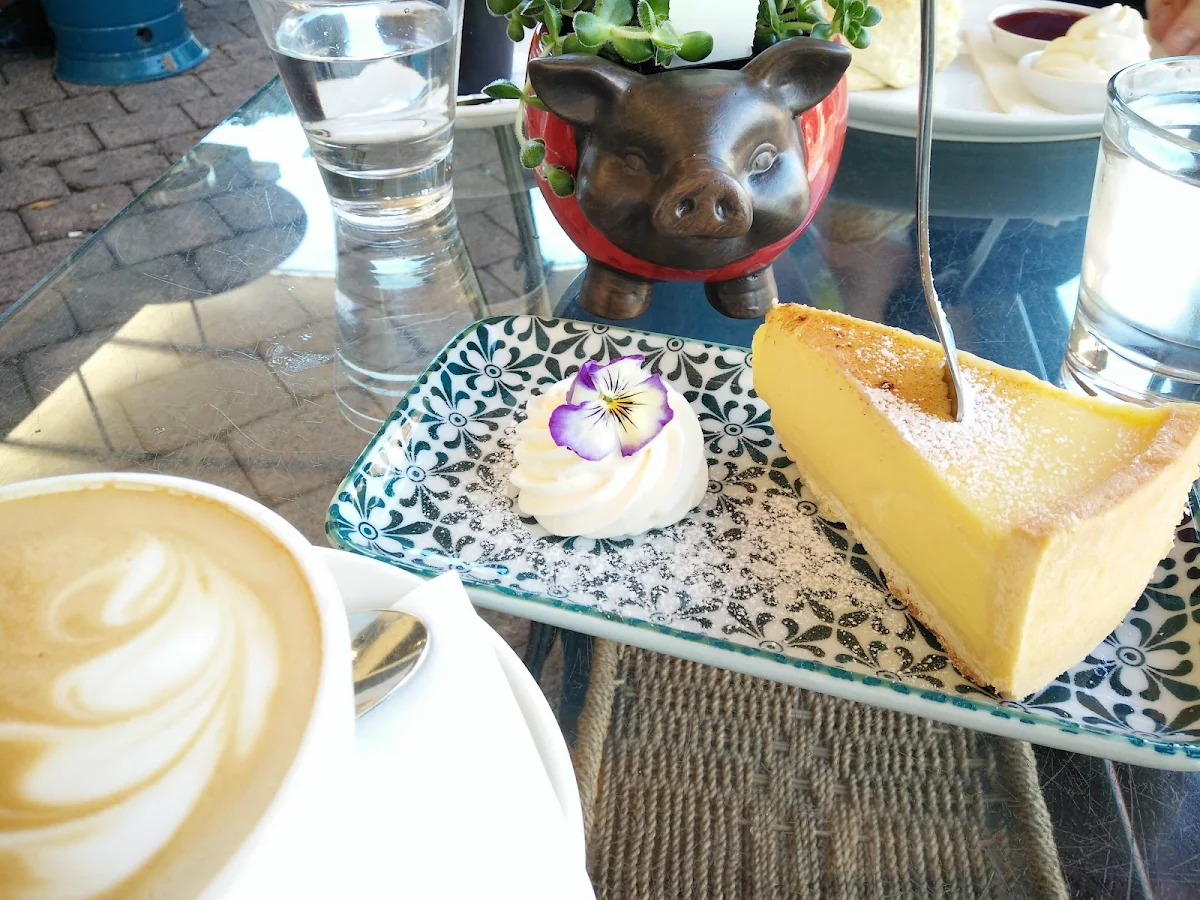 Coffee and Lemon Tart