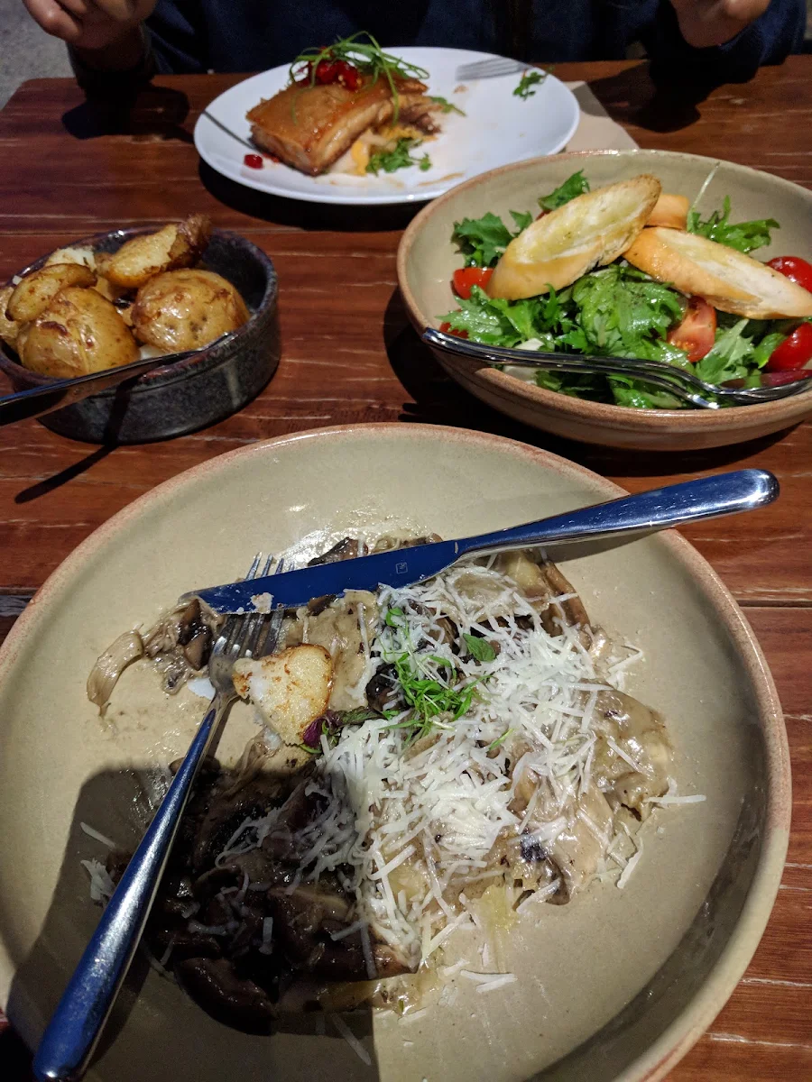 Mushroom Risotto, Glasshouse Restaurant