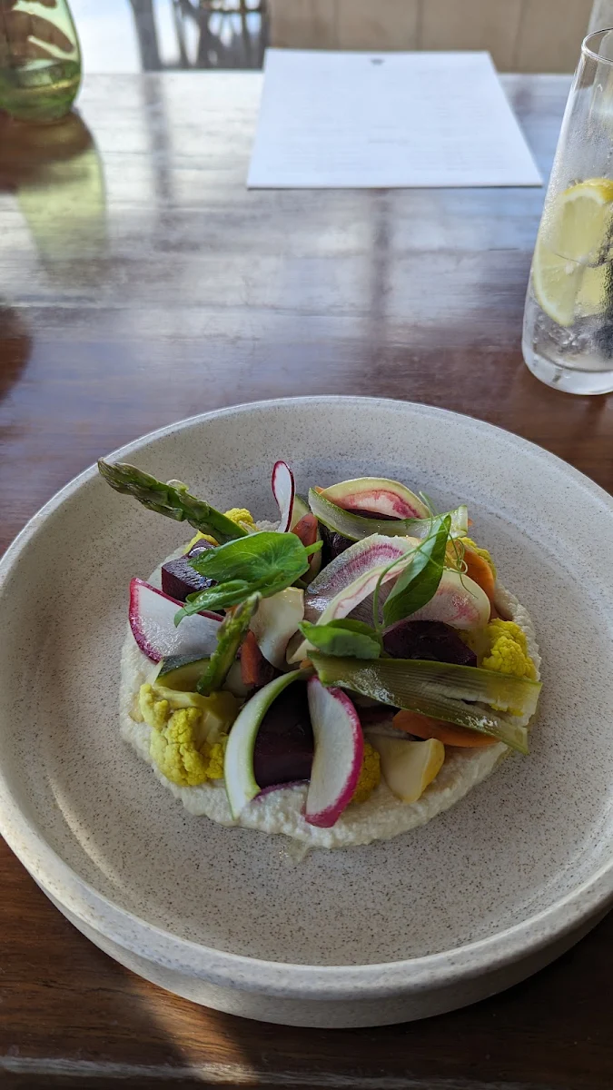 Spring Vegetable Garden, Glasshouse Restaurant