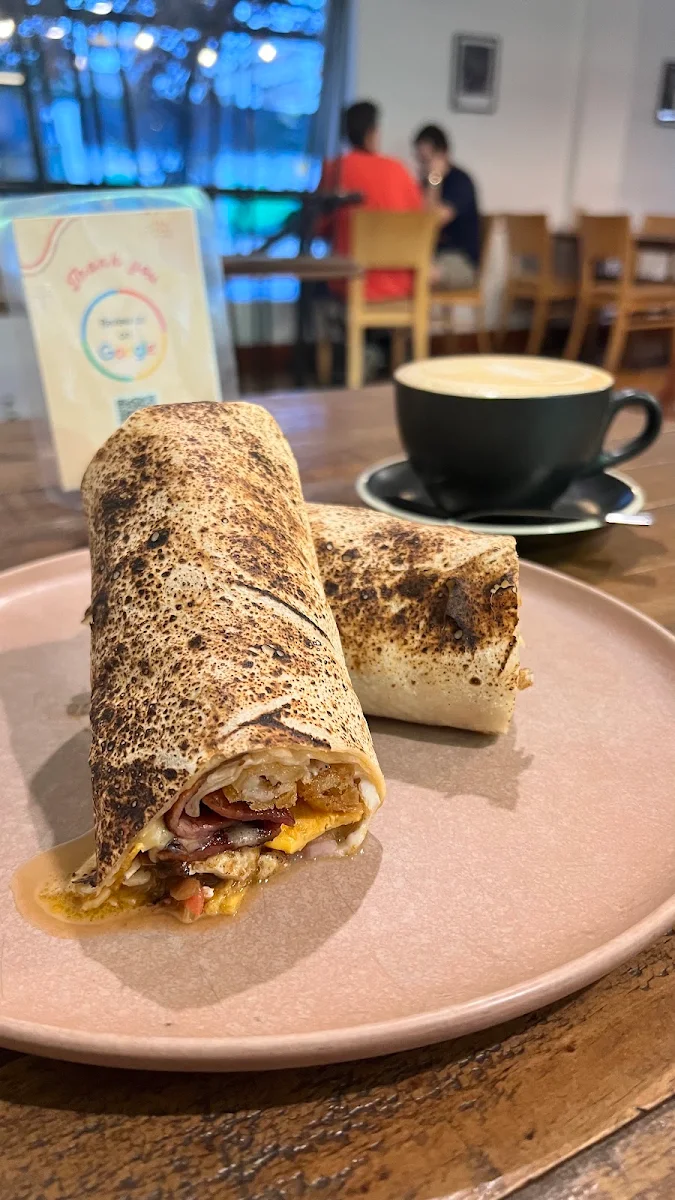 Breakfast Burrito, Kent Town Burgers