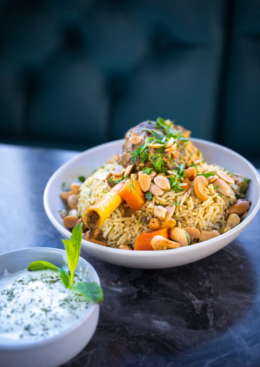 Mansaf Chicken, Lazeez Lebanese Cuisine