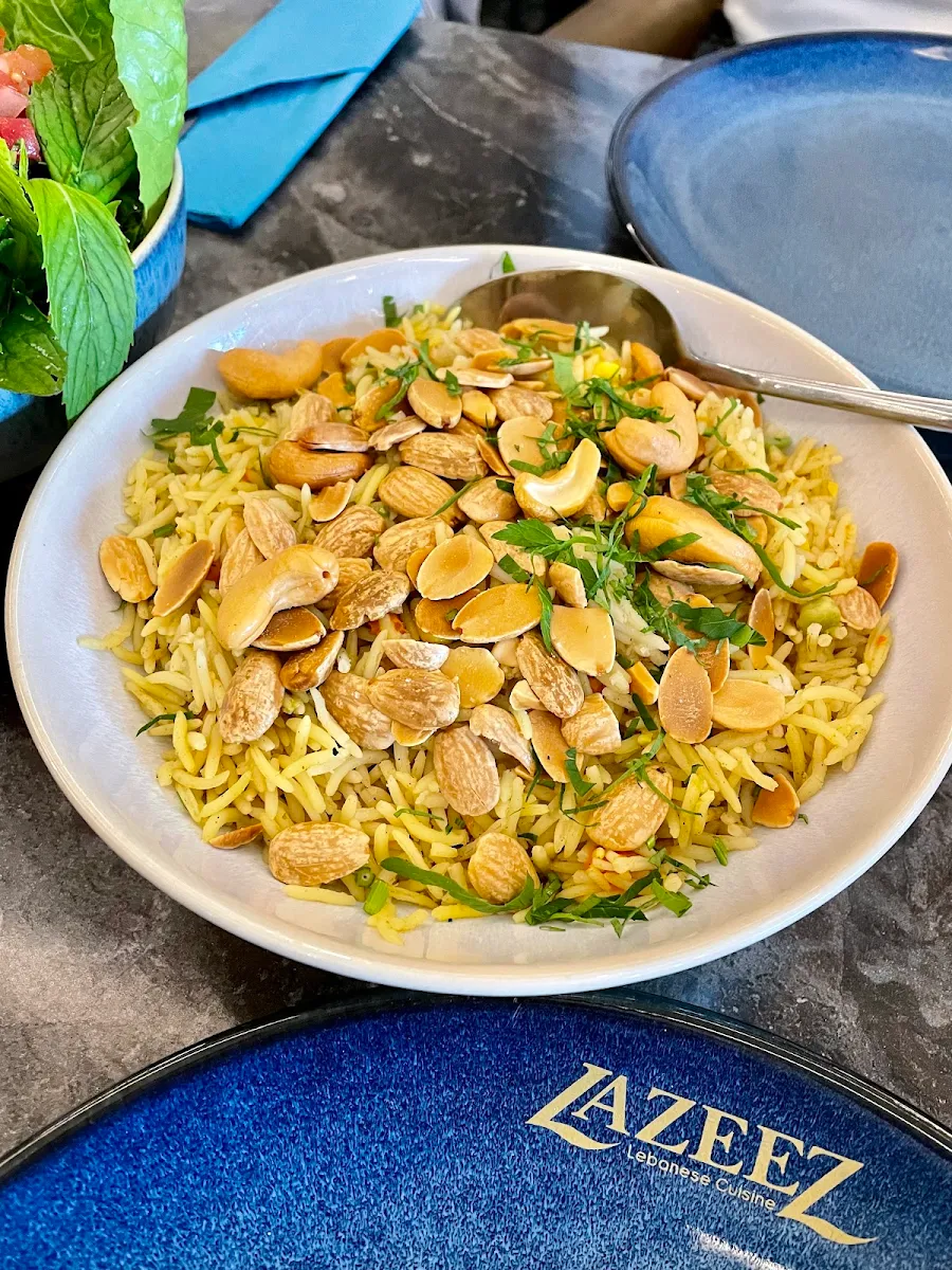 Mansaf Rice, Lazeez Lebanese Cuisine