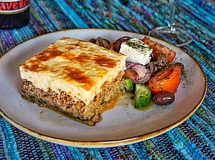 Moussaka, Olive Oil & Butter