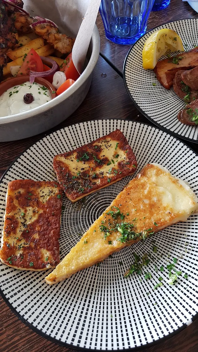 Saganaki, Olive Oil & Butter
