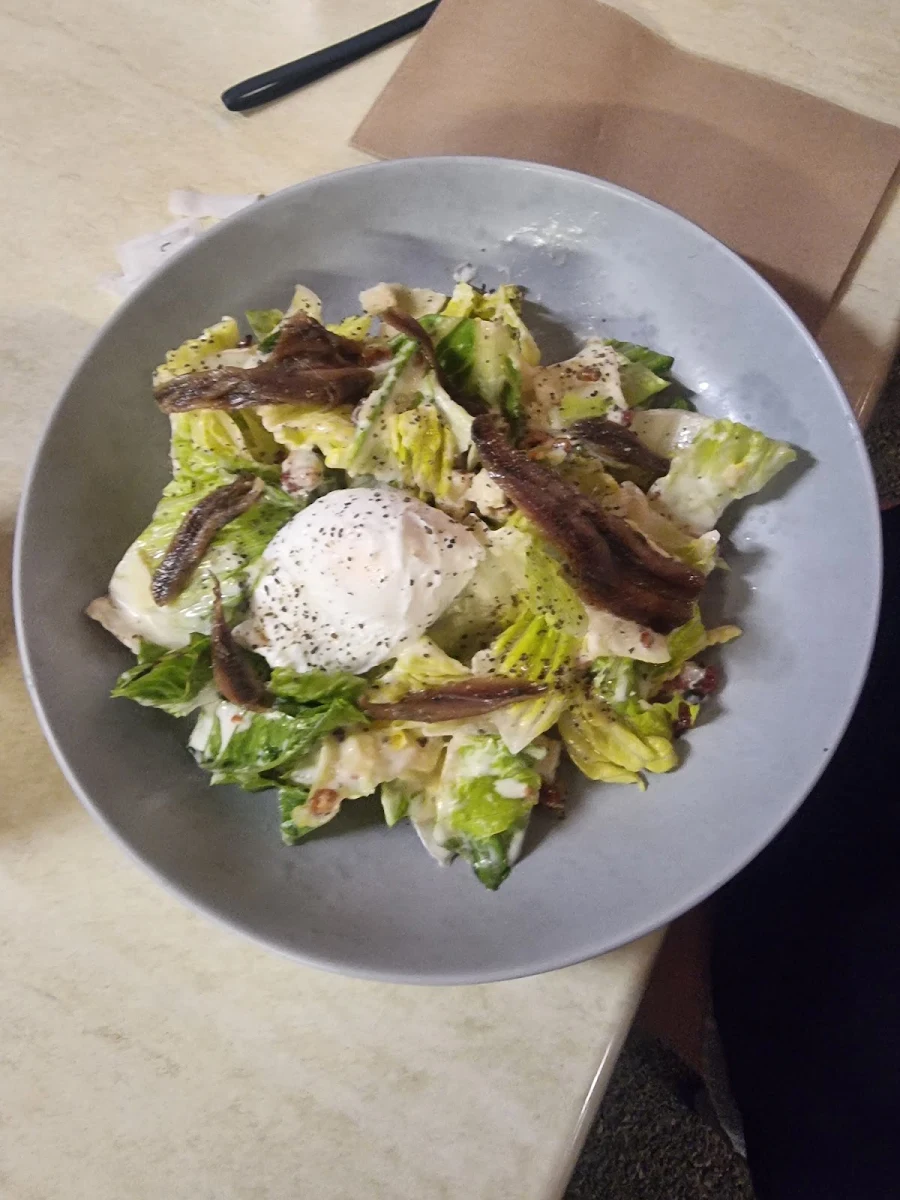 Caesar Salad with Anchovies