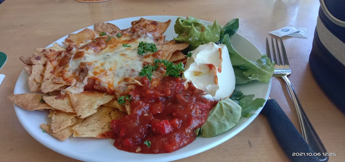 Spicy Bean Nachos