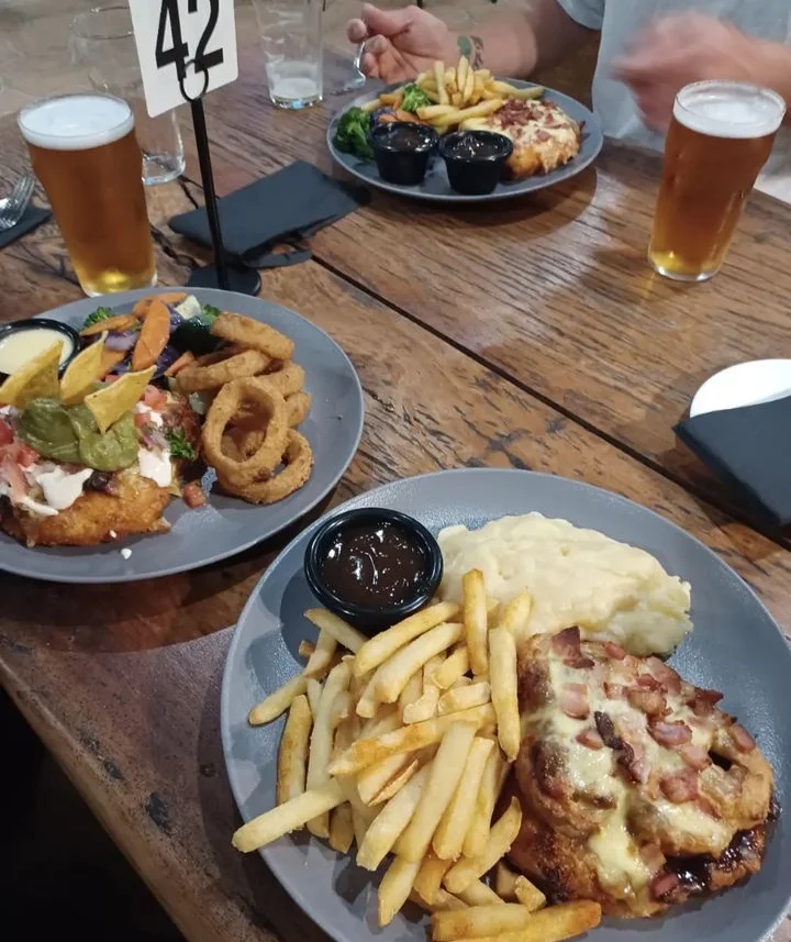 Chicken Schnitzel, The White Lion Hotel