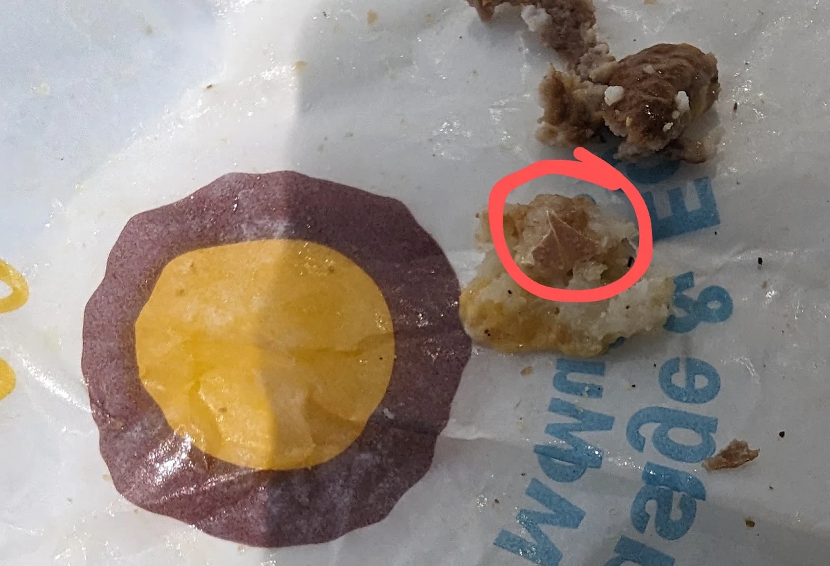 Egg Shell Salad, McDonald's Berrinba