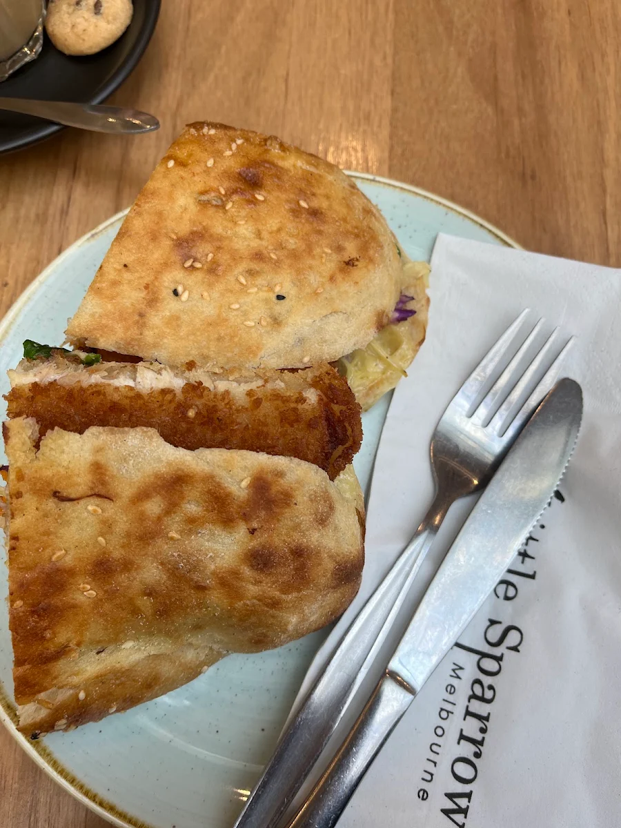 Chicken Schnitzel Sandwich