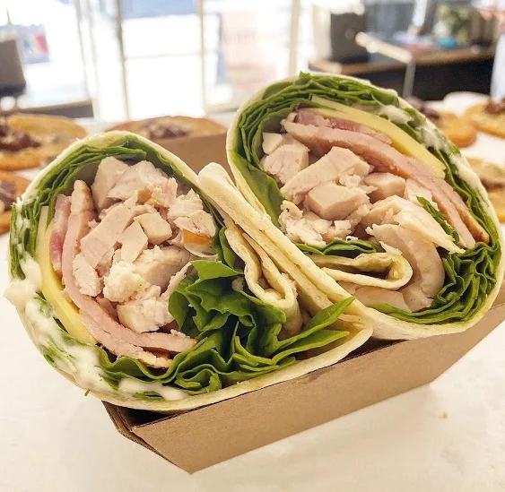 Caesar Wrap, Papercup Coffee Tugun