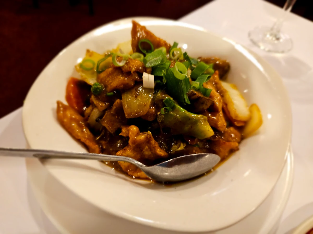 Curry Chicken, Golden Dragon Chinese Restaurant