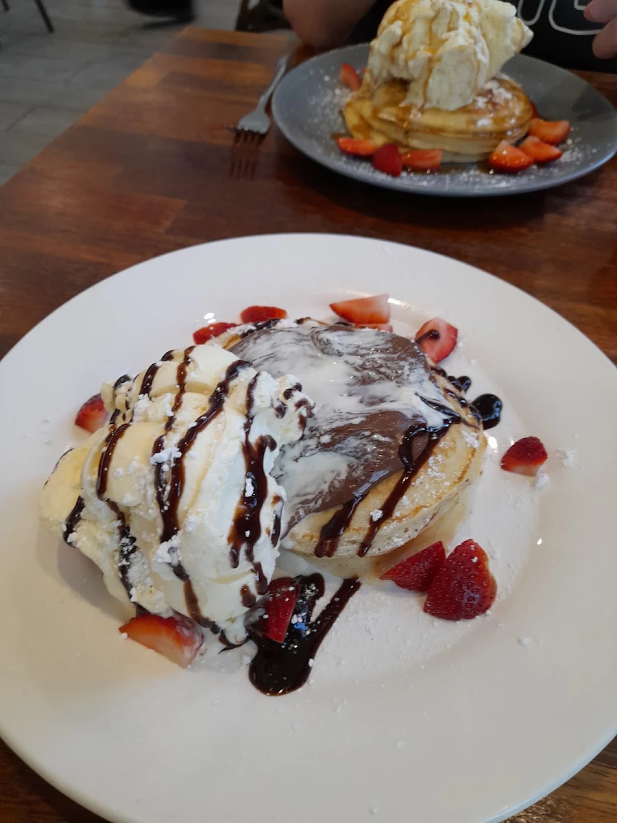 MCC Pancake Stack, Mascot Corner Cafe Bar