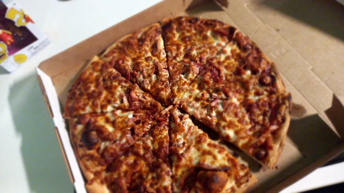 Meat Lovers Pizza Large, Michaelangelo's Pizzeria