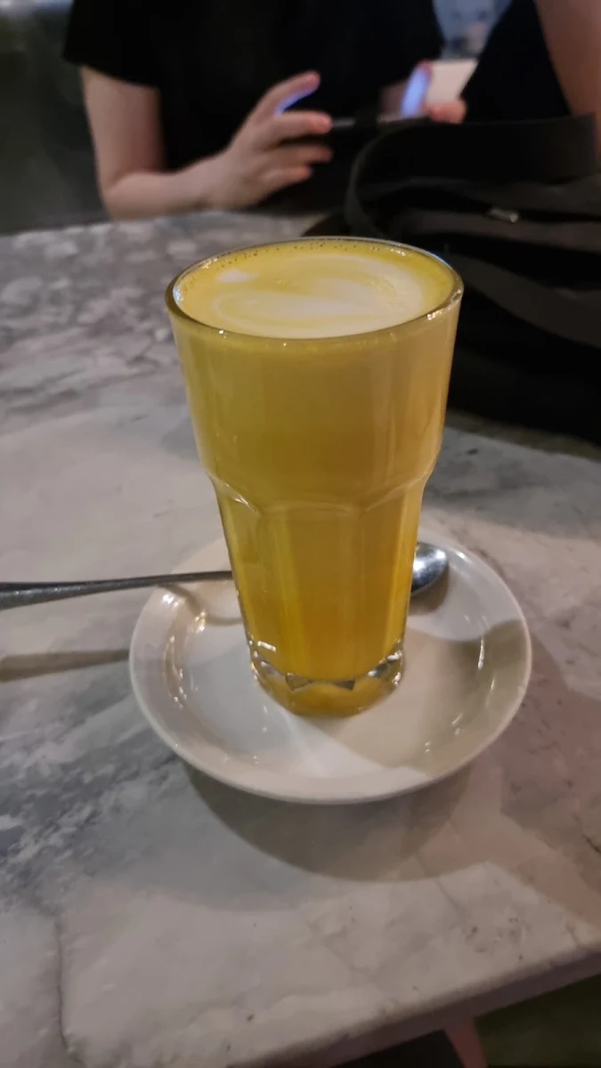 Tumeric Latte, Degani WTC - Catering, Coffee & more!