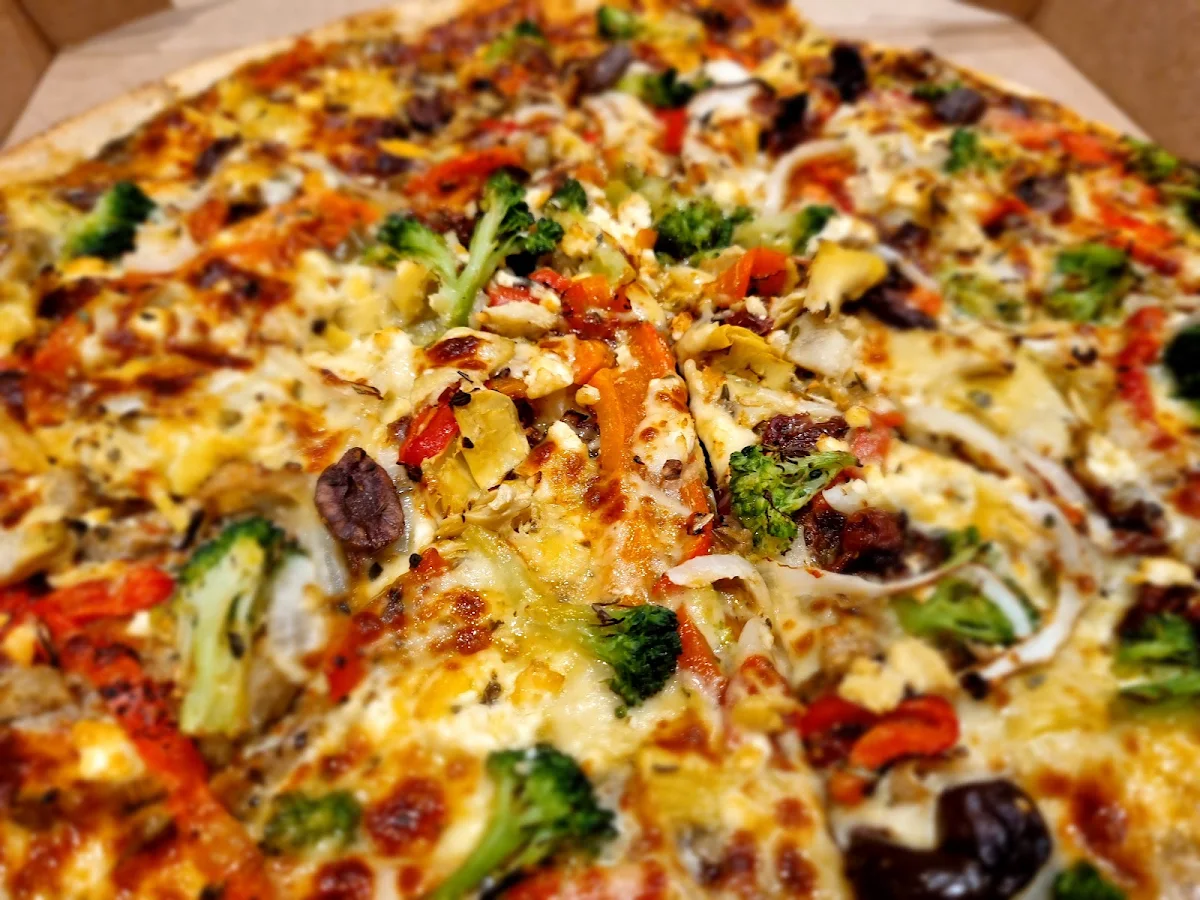 Gourmet Veggie Pizza