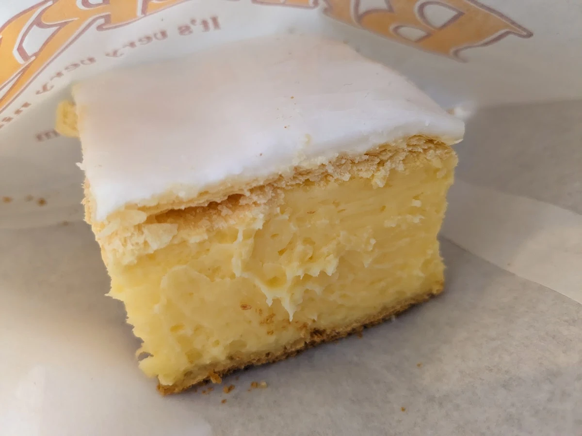 Vanilla Slice, Waack's Bakery Ararat