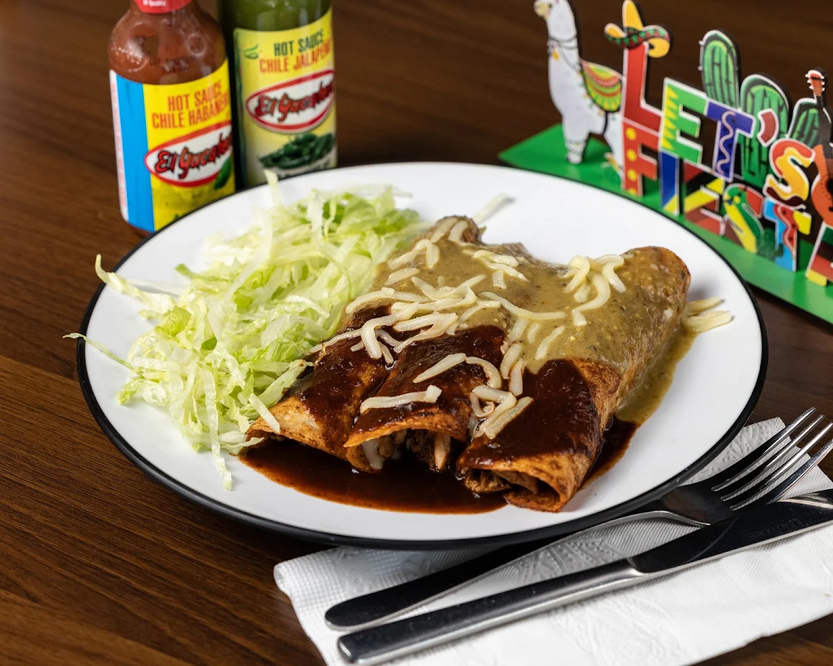 Enchilada × 3, Saborito -Mexican Dining & Bar-Gladesville