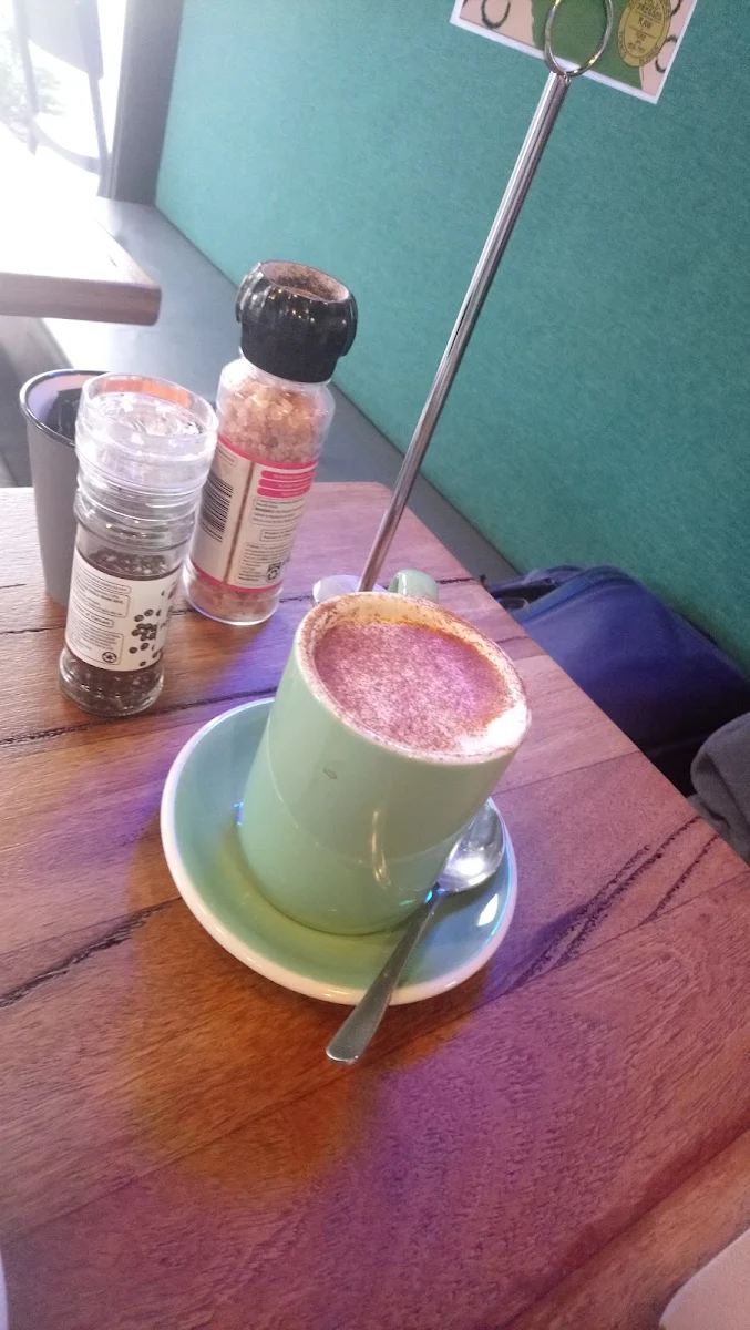 Hot Latte, The Cups Espresso Kitchen