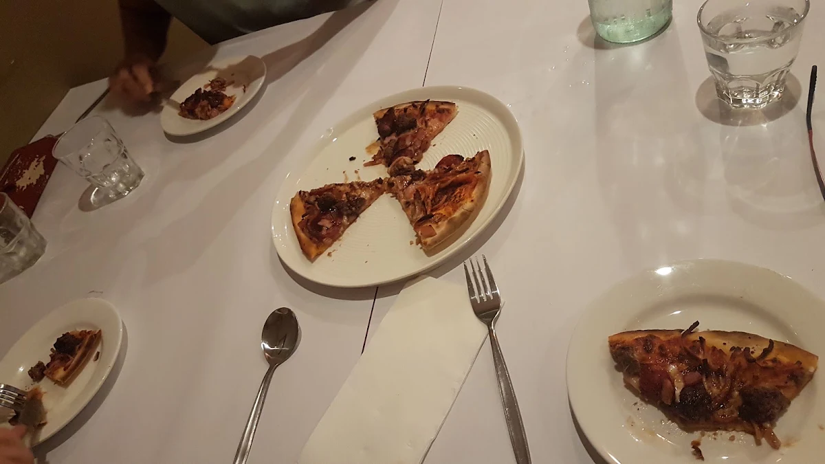 Pizza Slice, Luna Rossa Italian Restaurant