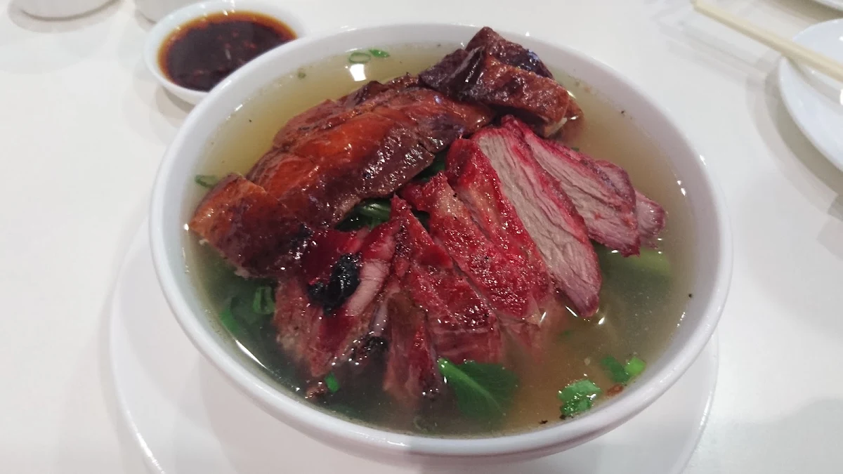 Roast Duck Noodle Soup