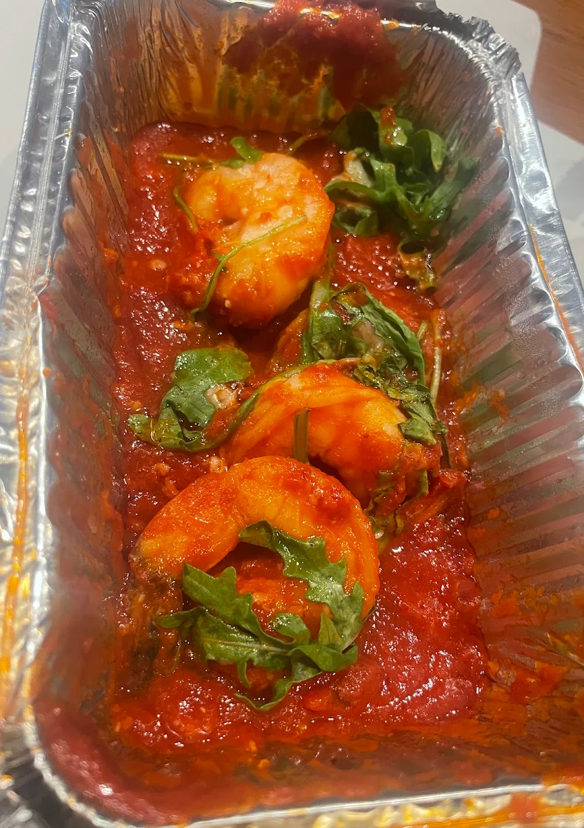 Garlic & Chilli Prawns Hot Pot