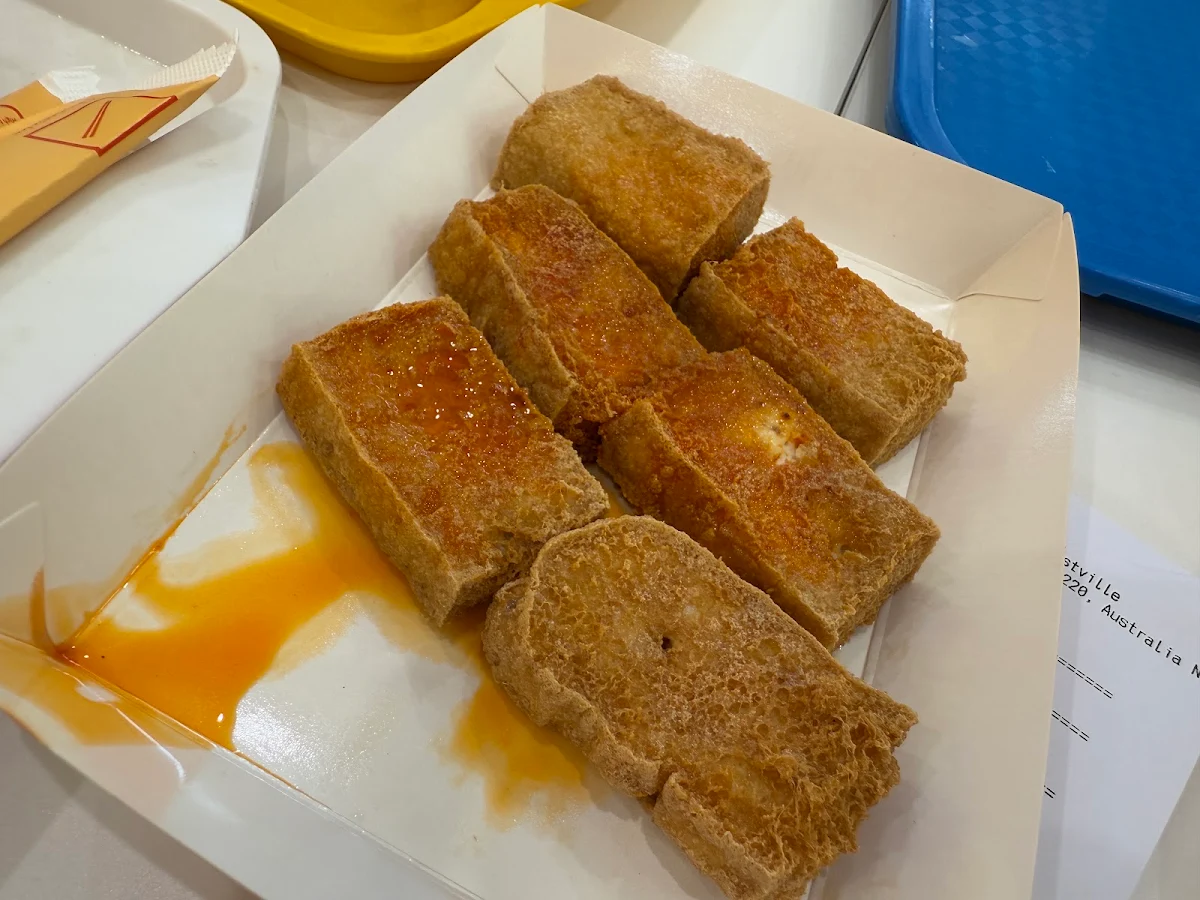 Pan Fried Bun Stinky Tofu Soup Homemade Fruit Tea